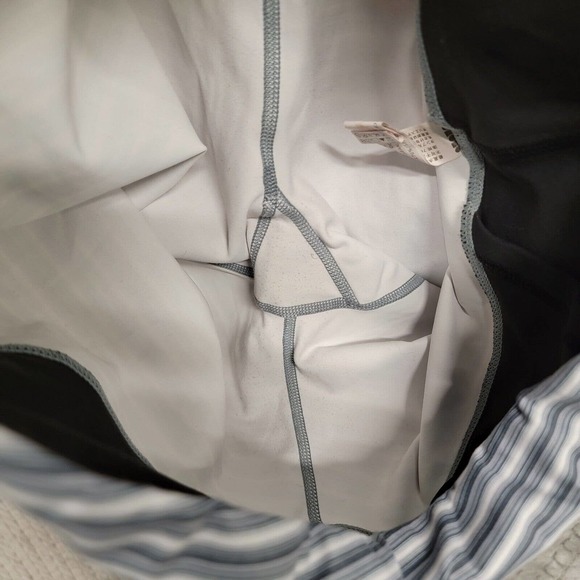 Ododos‎ Activewear Leggings Womens Size Large Gray White 26" Inseam Gym Yoga - Picture 4 of 10